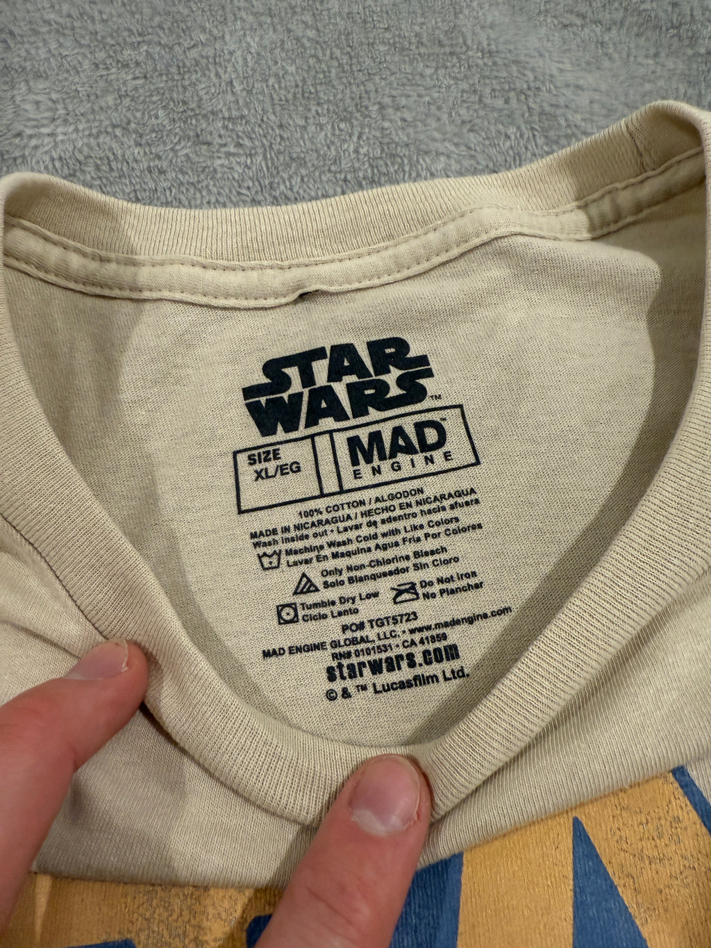 Star Wars Episode IV Tan T-Shirt