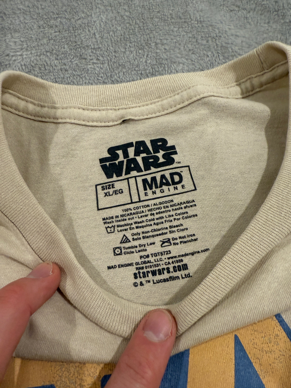 Star Wars Episode IV Tan T-Shirt