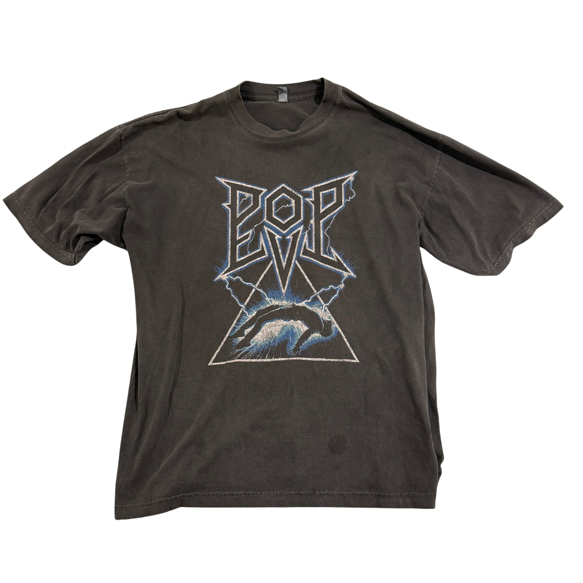 Pop Evil - What Remains Lightning Dark Gray T-Shirt