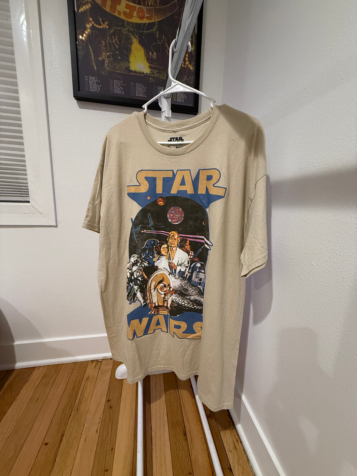 Star Wars Episode IV Tan T-Shirt
