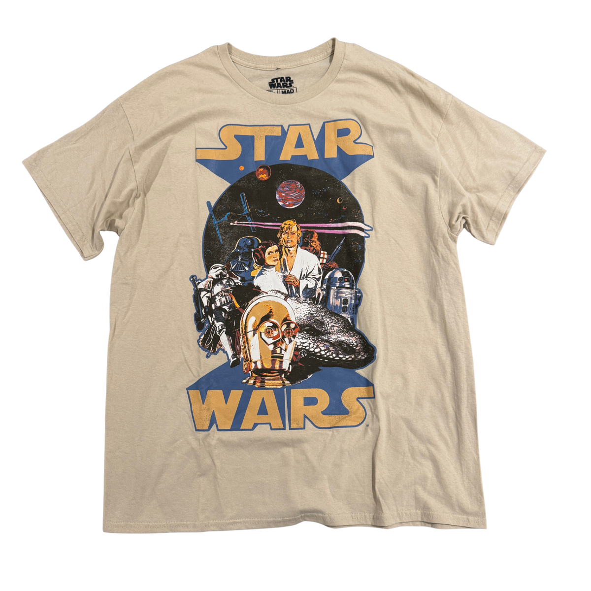 Star Wars Episode IV Tan T-Shirt