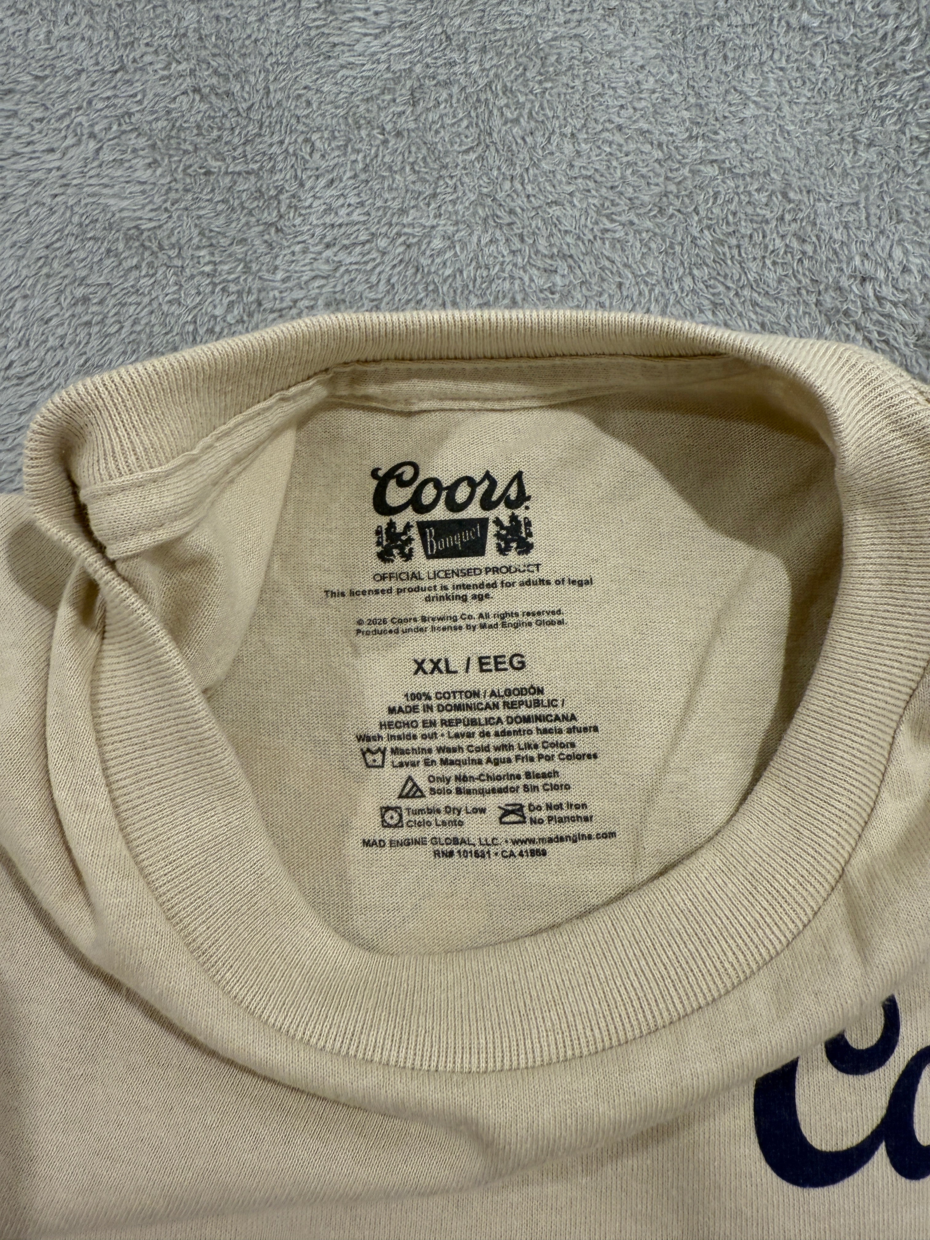 Coors Outdoor Tan T-Shirt