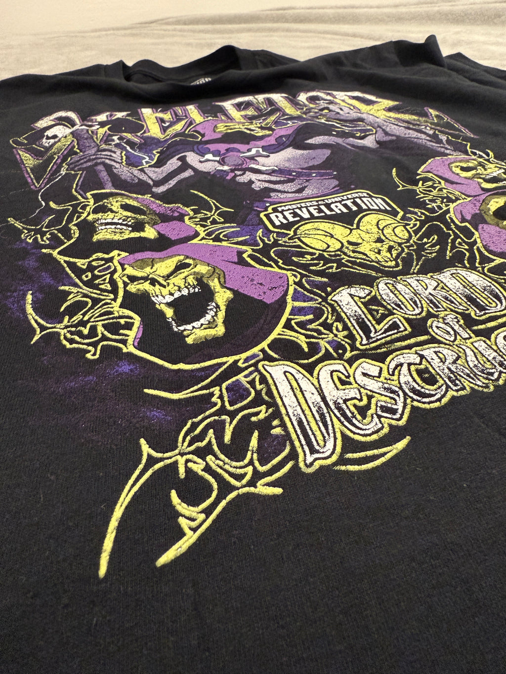 Skeletor Revelation MOU Black T-Shirt