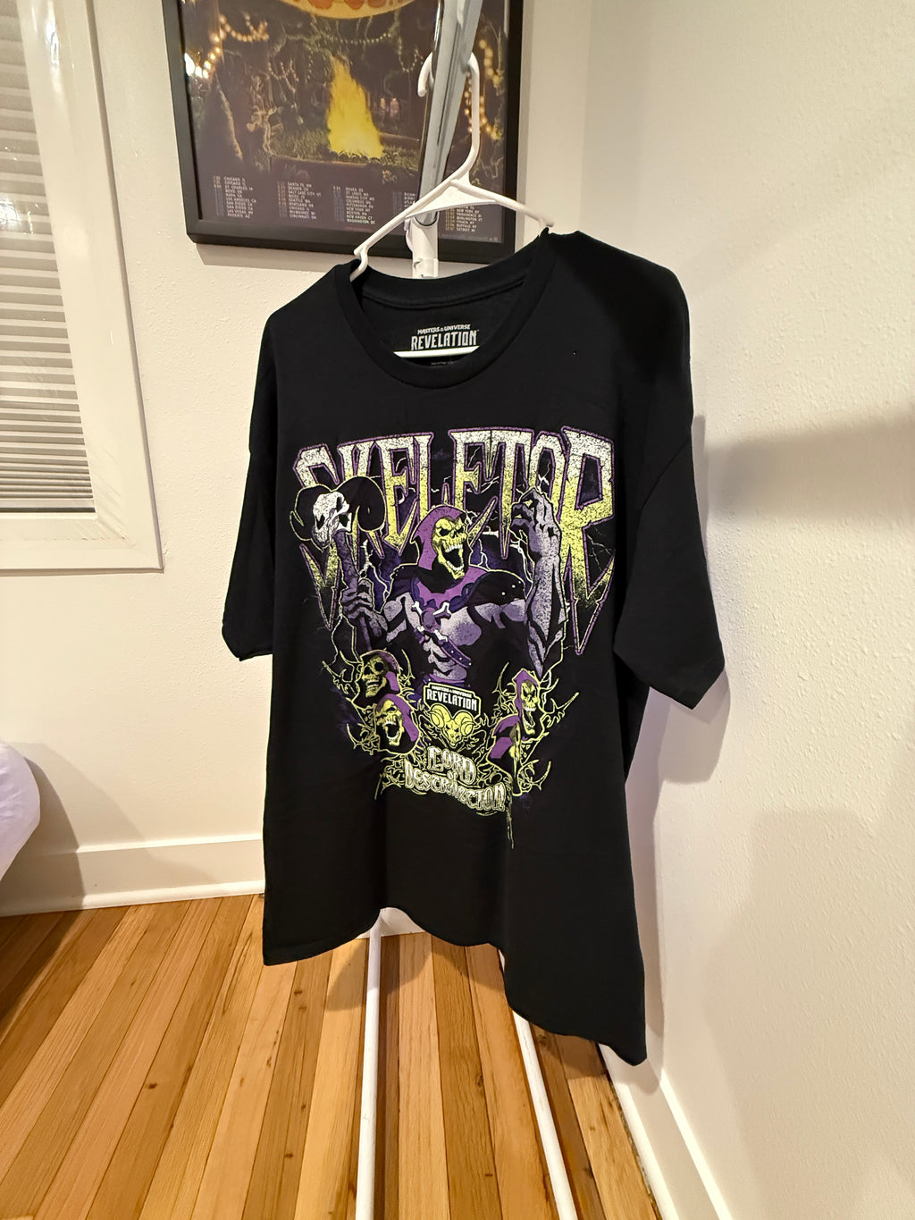Skeletor Revelation MOU Black T-Shirt