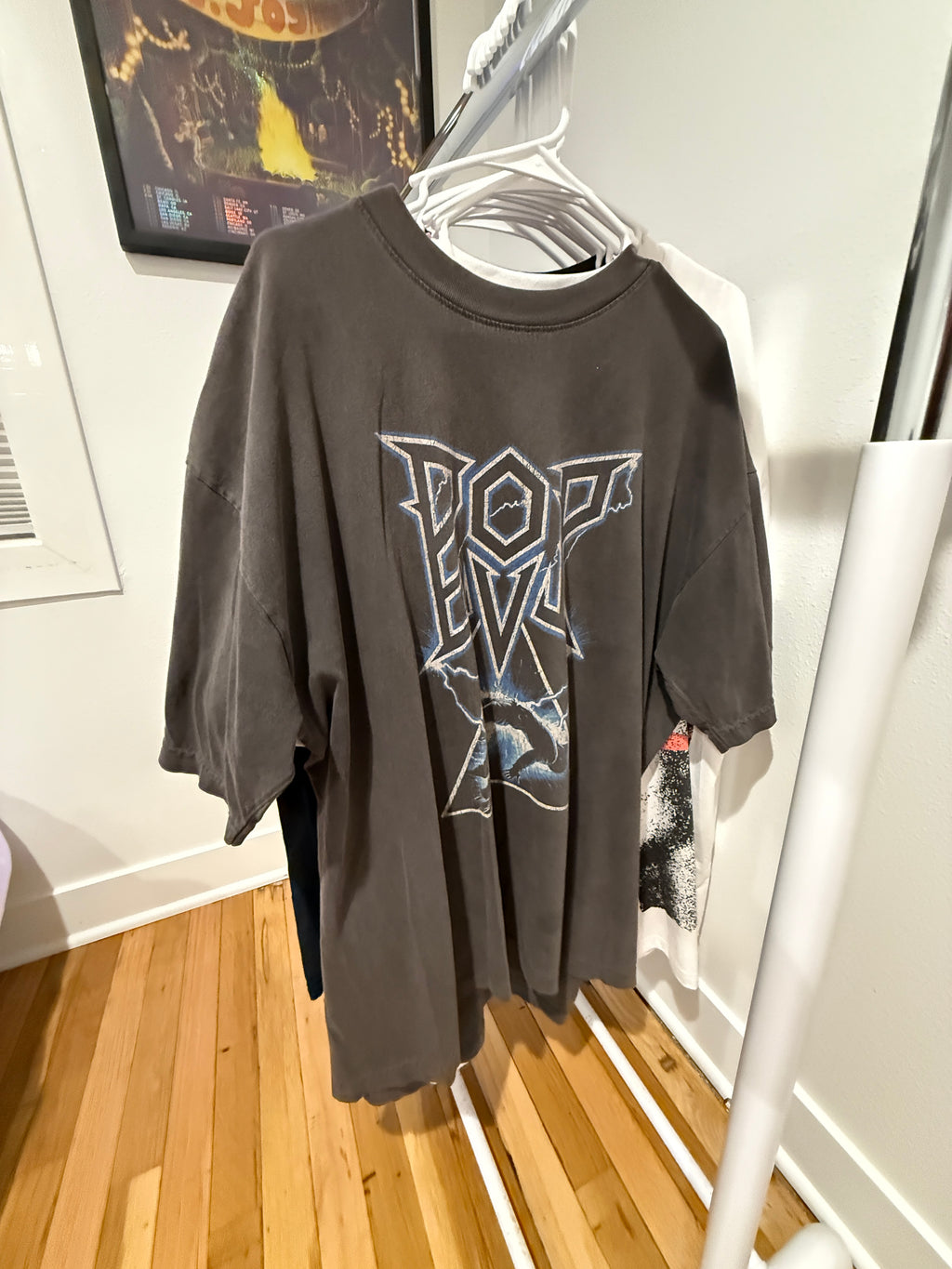 Pop Evil - What Remains Lightning Dark Gray T-Shirt