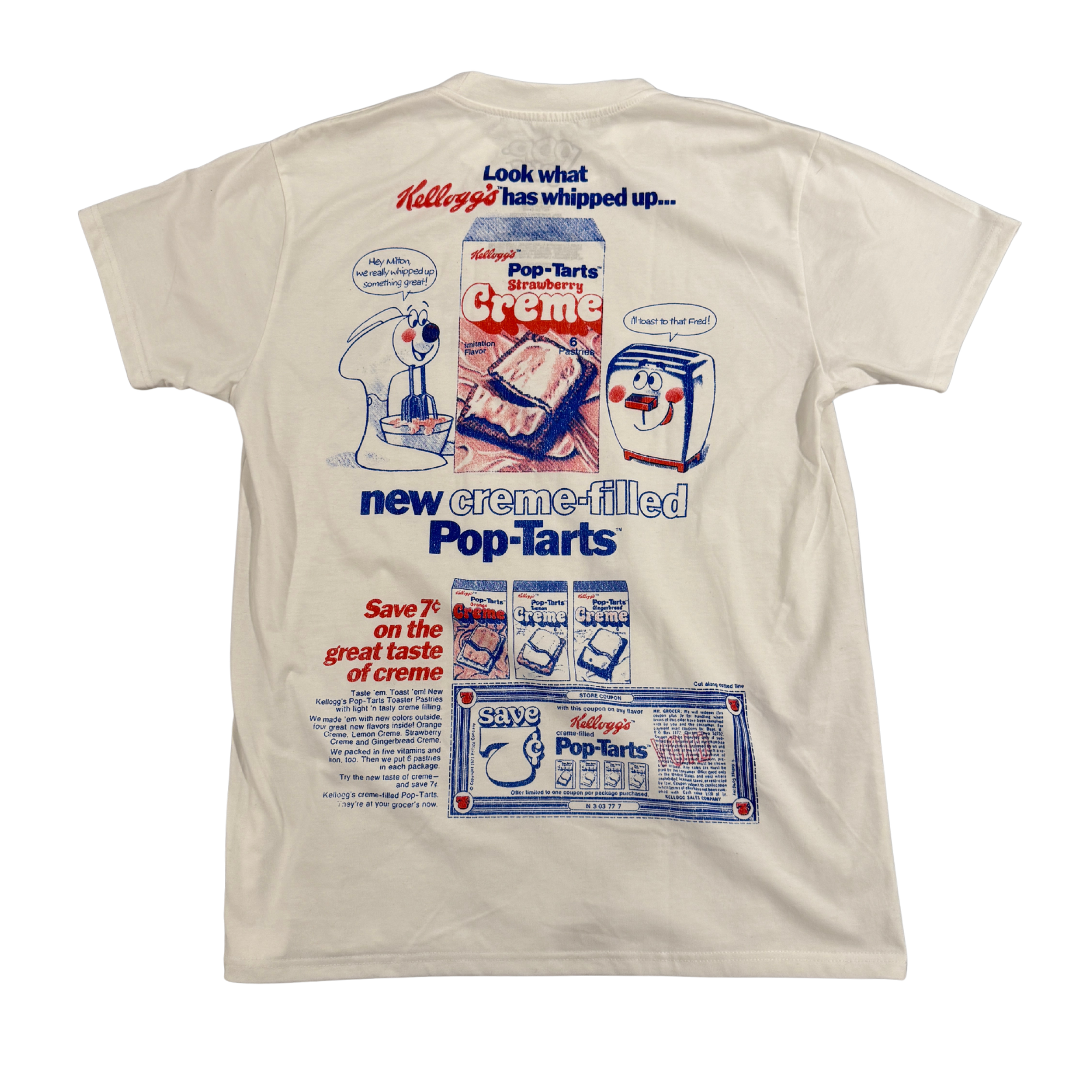 Kellog's Pop-Tarts Vintage White T-Shirt