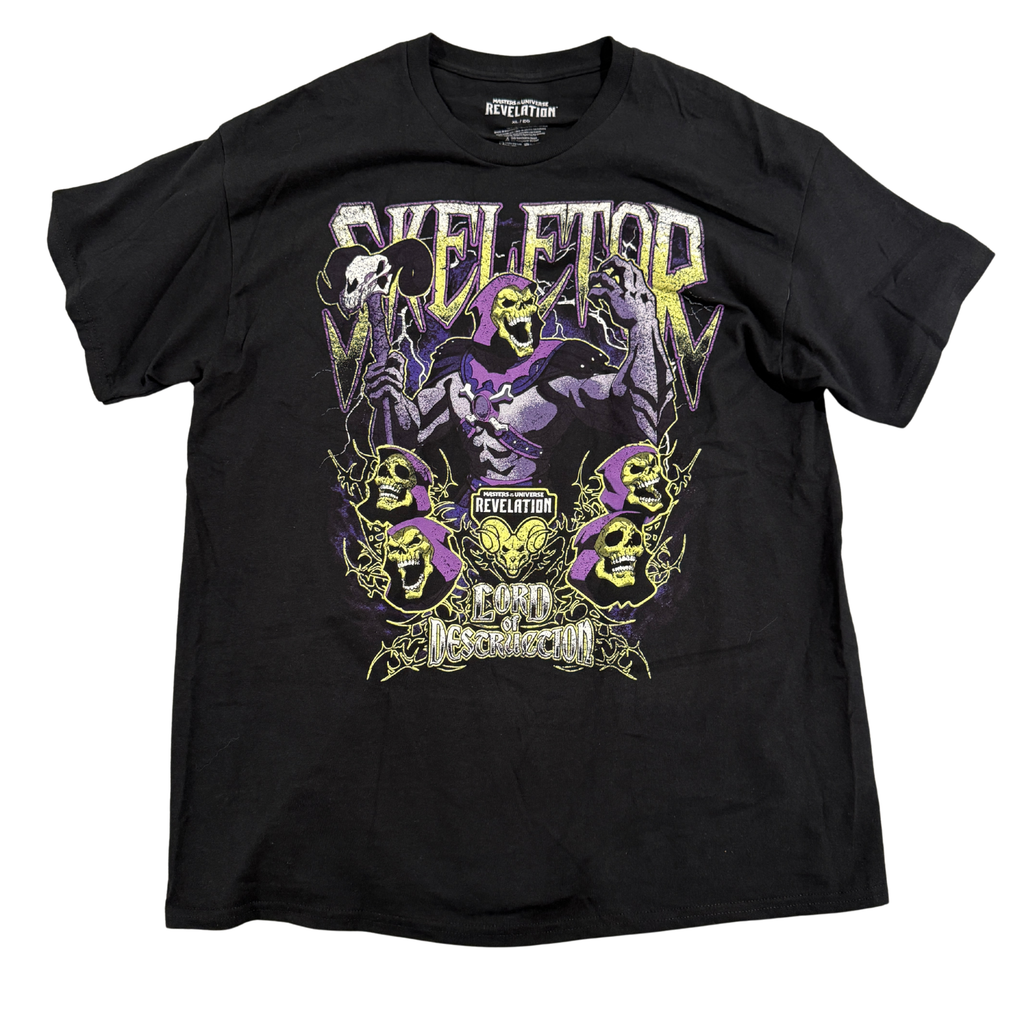 Skeletor Revelation MOU Black T-Shirt