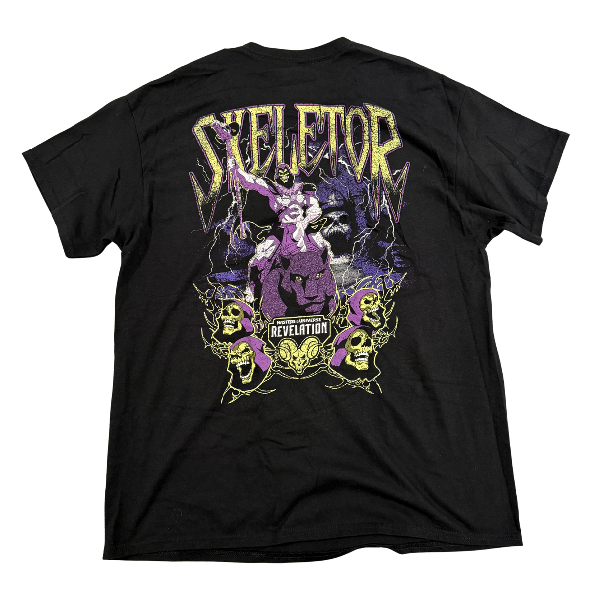 Skeletor Revelation MOU Black T-Shirt